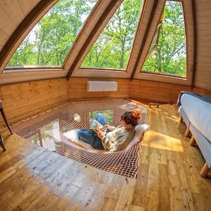 Dans Les Arbres Avec Lot Et Dordogne Lodge Lamothe-Fenelon